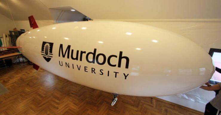 6 m outdoor RC Blimp for Murdoch University
